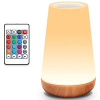 Xusx111 - Luz Nocturna Táctil Para Niños: Lámpara De Guardería Led Dimmable Para Bebé - Cuidado De Los Ojos Suave Cálida Luz Blanca Usb Recargable Lado De Cama Portátil Para Niños Pequeños Dormitorio
