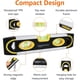 thumbnail image 2 of Nivel Torpedo Magnético Amazon Basics de 9 Pulgadas con Regla, 2 of 3