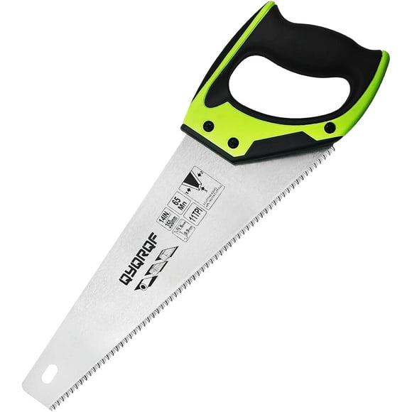 14 in. Pro Hand Saw, 11 TPI FineCut SoftGrip Hardpoint Hand Saw