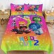 thumbnail image 1 of x169 Inside Out 2 Bed Duvet Cover Microfiber Bedding Sets 3D Printed Lightweight 3 Piece Comforter Sets, 1 Duvet Cover And 2 Pillow Shams for Kids Boys Girls 79"x90" jn169, 1 of 5