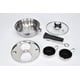 thumbnail image 4 of Sartén para escalfar huevos CozyKit, 4 tazas, acero inoxidable, inducción, 4 of 5