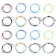 thumbnail image 1 of 16 pulseras de playa de verano, pulsera de tobillo de cuerda trenzada ajustable para mujeres y niñas, joyería para el verano, 1 of 5