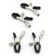 thumbnail image 2 of 1set/2pcs, BDSM Accessories, Adjustable Metal Nipple Clamps, Nipple Flirting, Adult Sex Toys, 2 of 3