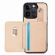 thumbnail image 5 of Funda Billetera Tejida para iPhone 14 Pro Max con Soporte y Tarjetero Beige, 5 of 5
