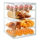 thumbnail image 1 of Vitrina de pastelería de 4 niveles para fiestas de 39,4 x 29 x 24,9 cm con puerta magnética, 1 of 3