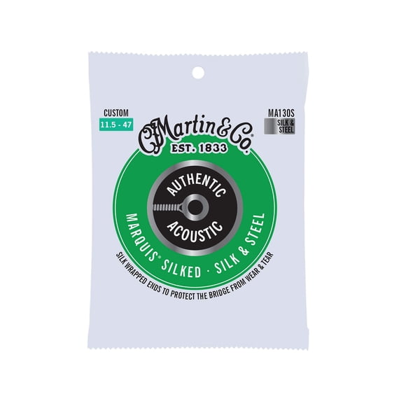 Cuerdas para guitarra Martin Authentic Acoustic Marquis Silk & Steel