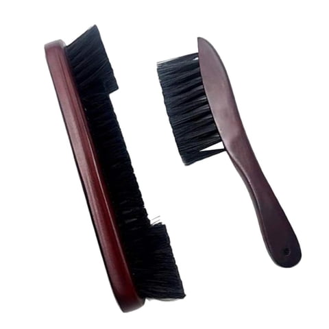 Ioensy - Mesa De Billar De Madera Y Juego De Cepillos Para Rieles Herramientas De Limpieza Con Mango De Madera Vino Tinto