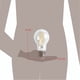 thumbnail image 4 of Ampolleta LED Filamento 6W A60 Luz Cálida Base E27, 4 of 5
