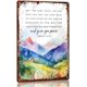 thumbnail image 1 of Letrero estaño metal frases motivacionales 7 reglas vida arte pared inspirador aula secundaria dormitorio 30x40cm, 1 of 4
