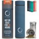 thumbnail image 1 of Thermos Pure Zen Tea 450 ml Azul con Infusor, 1 of 6