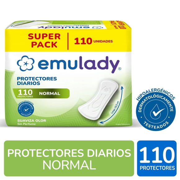 Protector diario Normal, 110 Un
