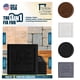 thumbnail image 1 of Base estabilizadora para muebles Stable the Table, paquete de 6, negra, cuadrada, 1 of 7