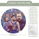 thumbnail image 2 of NEW YORK KNICKS-theme Fitted Round Tablecloths Elastic Edged Table Covers Waterproof Table Cloth for Kitchen Holiday Party Tables Decor 120cm, 2 of 6