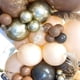 thumbnail image 2 of 102pcs, Coffee Plastic Balloon Ring Set For Party And Wedding, Balloon Garland Arch Kit Coffee Brown Metallic Golden Latex Balloons Kit, Wedding Shower Decorations Bachelorette Bridal Shower Balloon S, 2 of 2