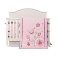 Pellitos - Set Ropa De Cuna 4 Piezas Flowers.