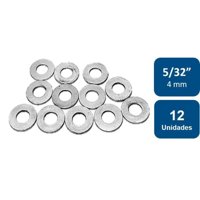 Rukafe Basics - Golillas Planas Calibradas 5/32"" (4Mm) 12Un.