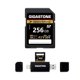 thumbnail image 1 of Tarjeta SD GIGASTONE 256 GB UHS‑I A2 V30 U3 180 MB/s, 1 of 9