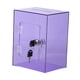 thumbnail image 2 of Caja De Ahorro De Dinero De Acrílico Con Cierre, Tarro De Ahorro Transparente Para Dormitorio De Ni?os Y Adolescentes, Violeta, 2 of 5