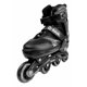 thumbnail image 3 of Patines En Linea Hook Fitness Extensibles Cuero Sintetico Negro, M (37-40), 64 mm, 3 of 3
