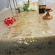 thumbnail image 4 of Tapete de mesa Snowkingdom con purpurina dorada metalizada, 28 cm x 30 m, 4 of 7