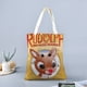 thumbnail image 2 of Rudolph the Red-Nosed Bolso de tela con estampado de lienzo para mujer, bolsa de compras reutilizable y estética, con cremallera interior, regalo para mujer, 35 × 40 cm., 2 of 6