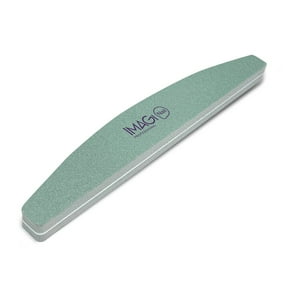 Imagi Nail - Lima Esponja Media Luna Profesional Verde Imagi