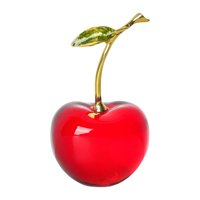 Bothyi - Estatua De Cereza De Fruta, Decoración De Escritorio Para Salpicadero De Coche, Sala De Estar Y Dormitorio