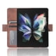 thumbnail image 3 of Funda Tipo Billetera FOXDOCK para Samsung Galaxy Z Fold4 5G – Tapa Flip con Tarjetero, 3 of 5