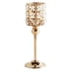 thumbnail image 5 of Candelabro De Cristal Candelabro Centro De Mesa Candelabro Decoración Para El Hogar M Oro, 5 of 5