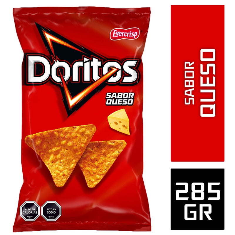Tortilla Maíz Queso 285 g Doritos
