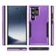 thumbnail image 2 of Para Samsung Galaxy S23 Ultra 5G Funda a Prueba de Golpes Resistente Protección de Cuerpo Completo de Alta Resistencia a Prueba de Polvo/caídas Cubierta Funda, Morado, para Galaxy S23 Ultra 5G, 2 of 7