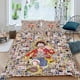 thumbnail image 2 of One Piece Conjunto de sábanas temático, trío de piezas, cómodo y amigable con la piel, diseño único, regalo de decoración para el hogar para familiares, amigos y fans,173cm *218cm, 2 of 6