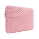 thumbnail image 1 of Funda para portátil RAINYEAR de espuma de diamante de 14 pulgadas a prueba de golpes, rosa, 1 of 8