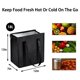 thumbnail image 2 of Bolsas de la compra WhoseBags 18 L negras, pack de 2, aisladas, 2 of 6