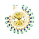 thumbnail image 2 of Reloj De Pared De Pavo Real Arte Silencioso Relojes Colgantes Oficina Cocina Baño Decoración, 2 of 3