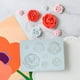 thumbnail image 3 of Molde de silicona con forma de rosa para pastel, molde de chocolate, herramientas de decoración para pasteles de boda, molde para pastel de caramelo, 3 of 5