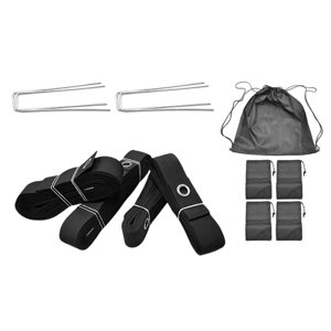 Magideal - Líneas De Voleibol De Playa Bordero De Ejercicio De Campo Equipo De Ejercicio Corte Marcador De Marcador Con Bolsa De Cordón Para Actividades Pierrías Negro