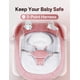 thumbnail image 2 of Columpio eléctrico MelloBubbz para bebés y niños pequeños, color rosa, 2 of 8