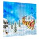thumbnail image 3 of 2x Cortinas De La Ventana De La Ventana De Navidad De Navidad Persianas Para La Decoración Navide?a 28 #, 3 of 3