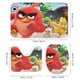thumbnail image 3 of Angry Birds-2-theme 4-Piece Shower Curtain Set with Rugs, Waterproof Bathroom Decor Set Includes Bath Mat, U-Shaped Rug, Toilet Lid Cover and Curtain with Hooks, 3 of 6