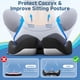 thumbnail image 4 of Cojín de asiento Benazcap con gel refrescante y espuma viscoelástica ergonómico, 4 of 7