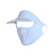 thumbnail image 5 of Cubierta Facial Sombrero Para El Sol Mujeres Máscara Facial Con Borde De Sombrero Para Escalar Viajes Al Aire Libre Azul, 5 of 5