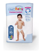 Pack X4 Pañal Emubaby Comfort Xg 56 Pañales