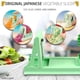 thumbnail image 5 of Espiralizador giratorio para verduras Vollum Japanese con 4 cuchillas, 5 of 6