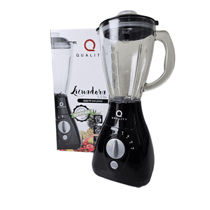 Licuadora Jarra De Vidrio Qualityhome 1.5 Litros