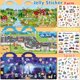 thumbnail image 5 of Libros de pegatinas CREATIVETREES, 6 juegos para niños pequeños de 3 a 6 años, 5 of 8