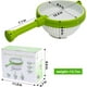 thumbnail image 3 of Colador Lavador Multiuso de Verduras Giratorio Plegable Con Asa, 3 of 3