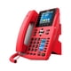 thumbnail image 5 of Teléfono VoIP Fanvil X5U-R de alta gama, 16 líneas SIP, rojo, 5 of 6