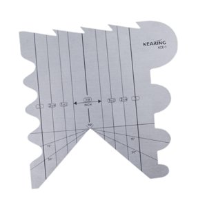 Bothyi - Regla Para Cortar Cintas Manualidades De Bricolaje Multiusos Para Principiantes Entusiastas De Las Manualidades