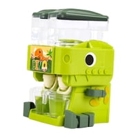 Bothyi - Mini Dispensador De Agua Para Niños, Tanques De Agua Duales, Juguete De Cocina En Miniatura De Escritorio, Verde
